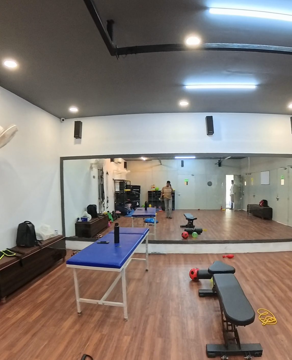 Treatment area inside ART Physiotherapy Clinic